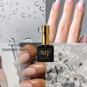 TOP COAT MJEXPERTNAILS TEMPERED GLASS 15ML.