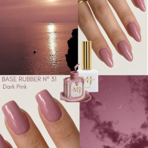 RUBBER BASE - Tono Nº31 Dark Pink