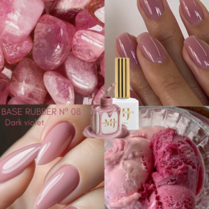 RUBBER BASE - Tono Nº 08 Dark Violet
