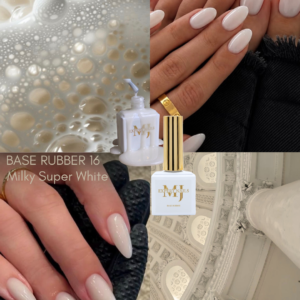 RUBBER BASE - Tono Nº 16 Milky Super White